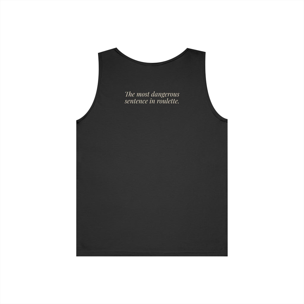 "One More Spin." — Roulette Tank Top