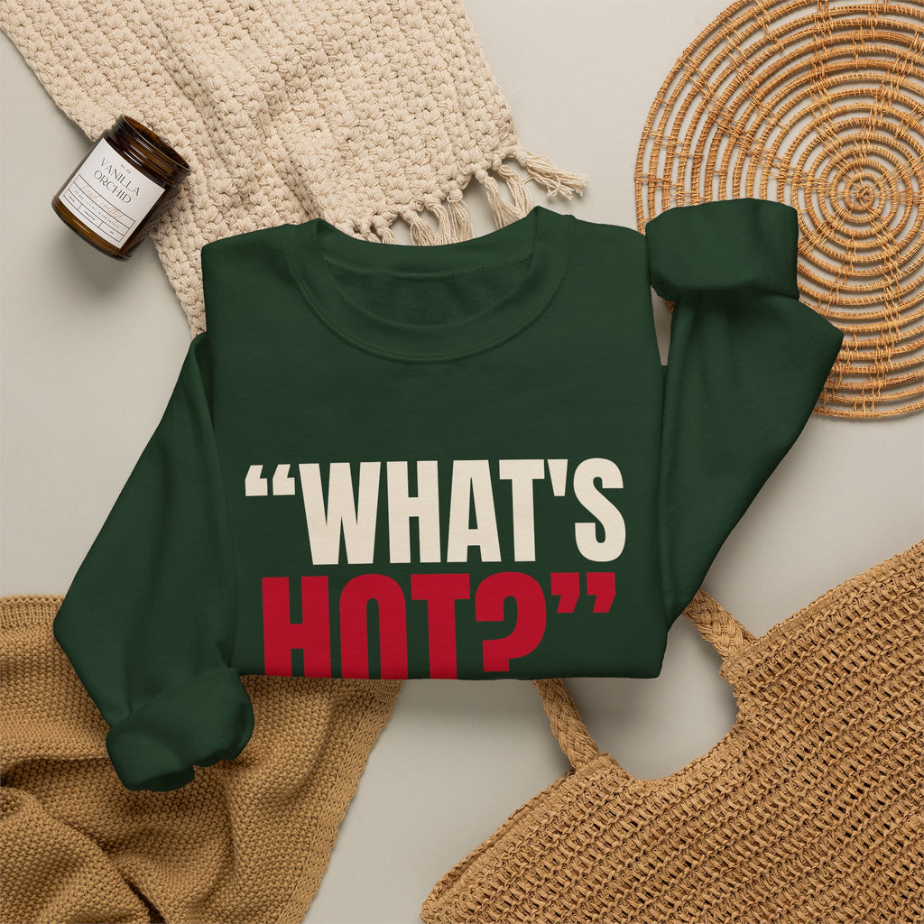 "What's Hot?" — Roulette Crewneck