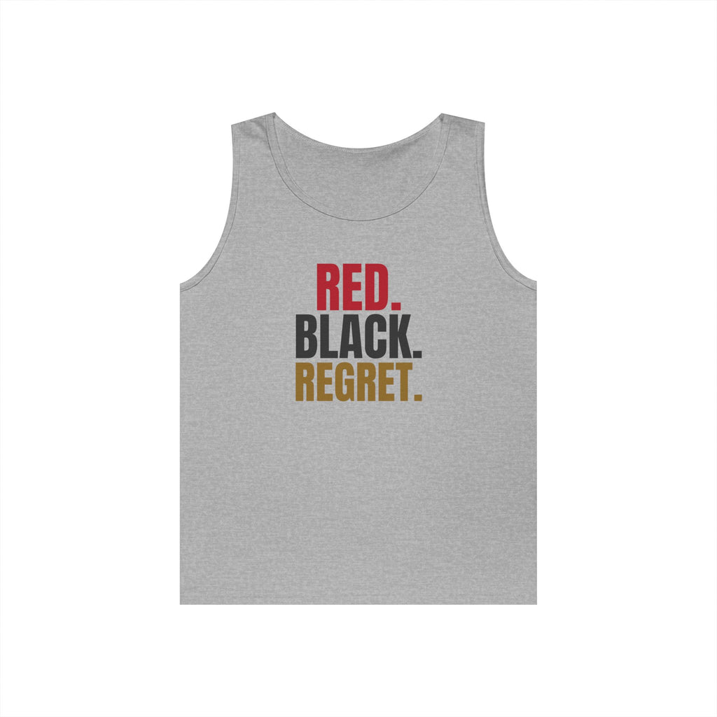 Red. Black. Regret. — Roulette Tank Top
