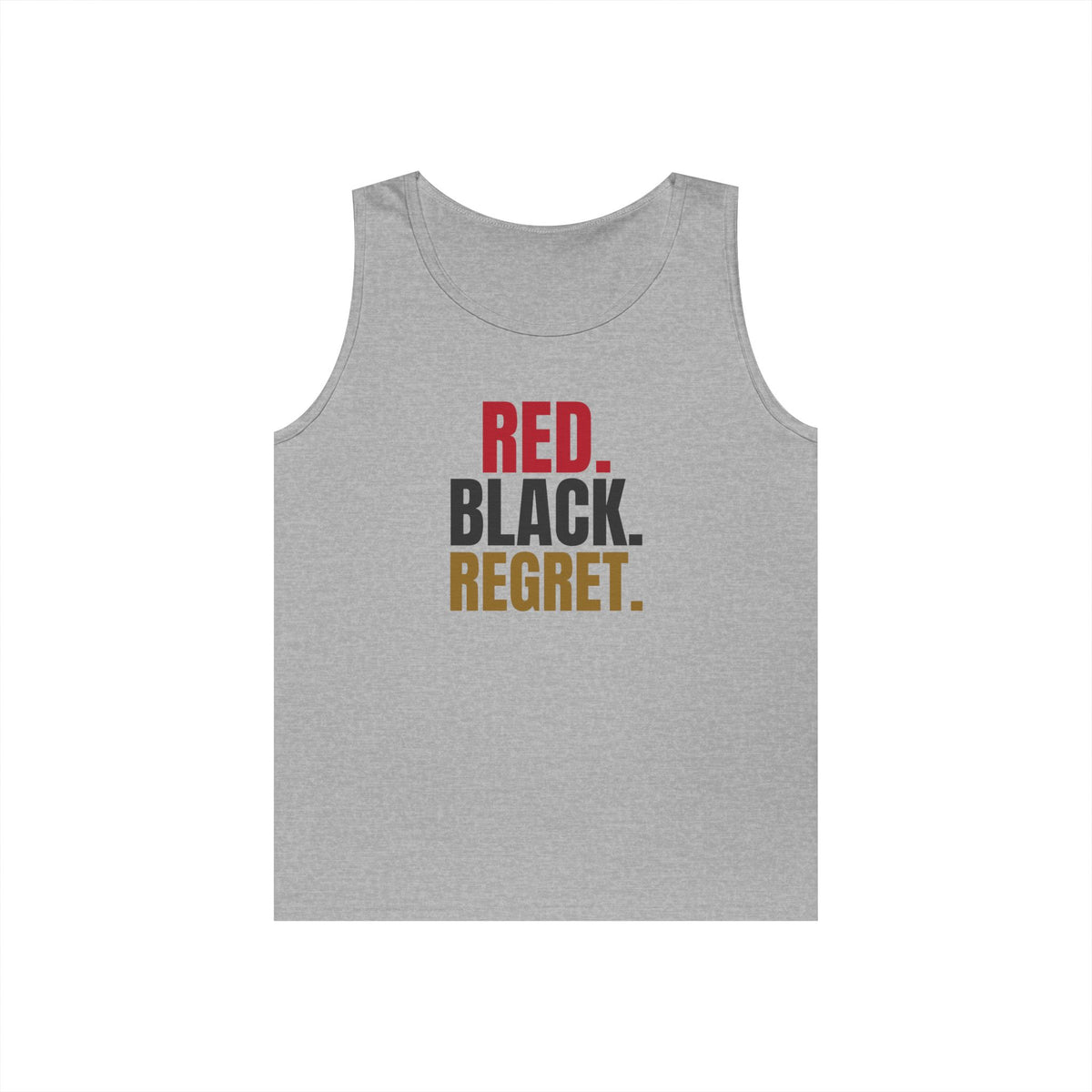 Red. Black. Regret. — Roulette Tank Top