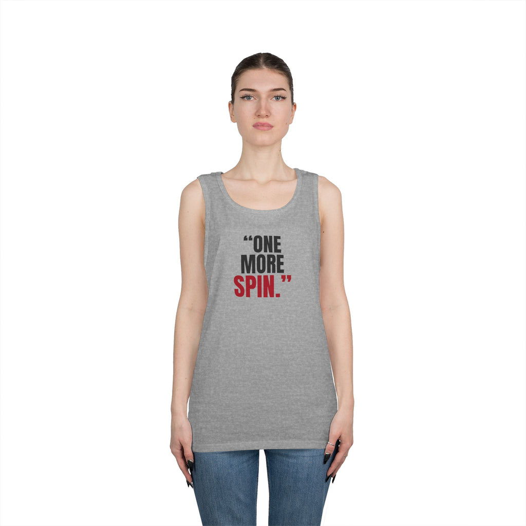 "One More Spin." — Roulette Tank Top