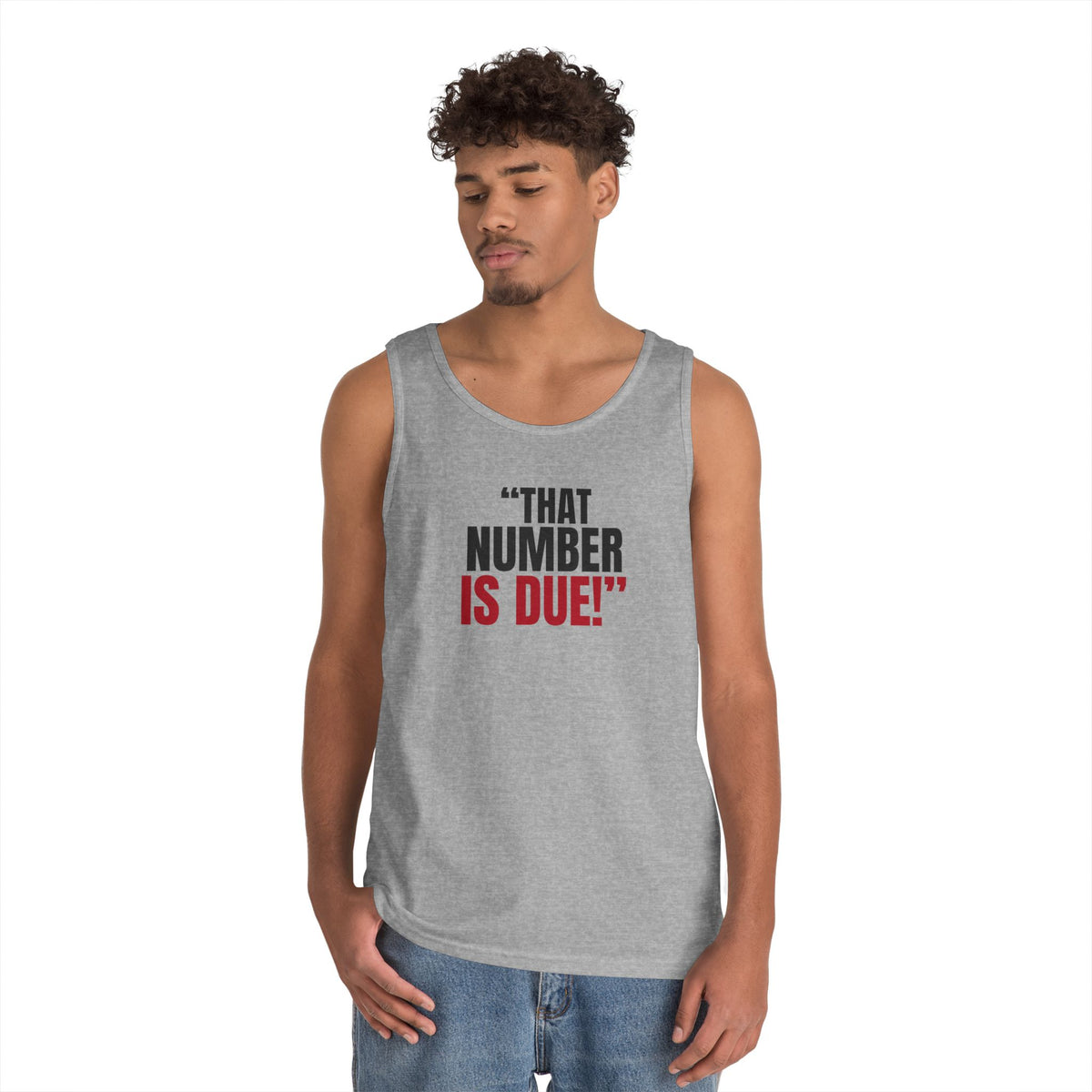 "That Number Is Due!" — Roulette Tank Top