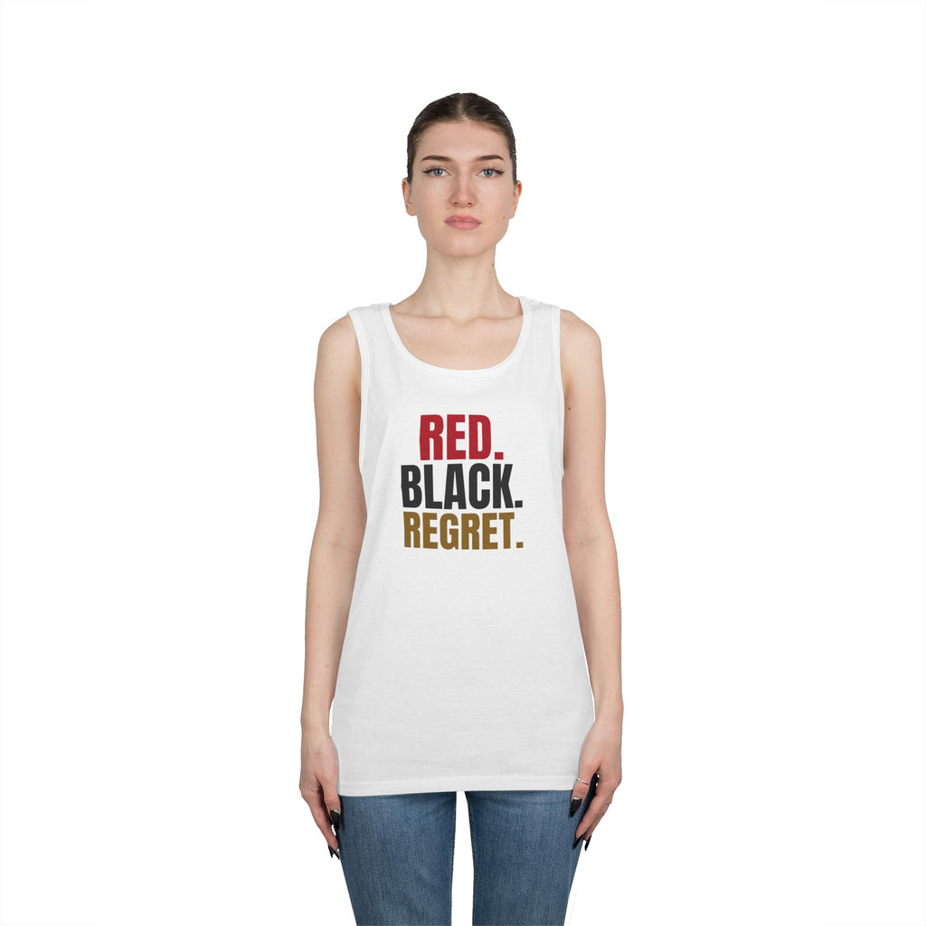 Red. Black. Regret. — Roulette Tank Top