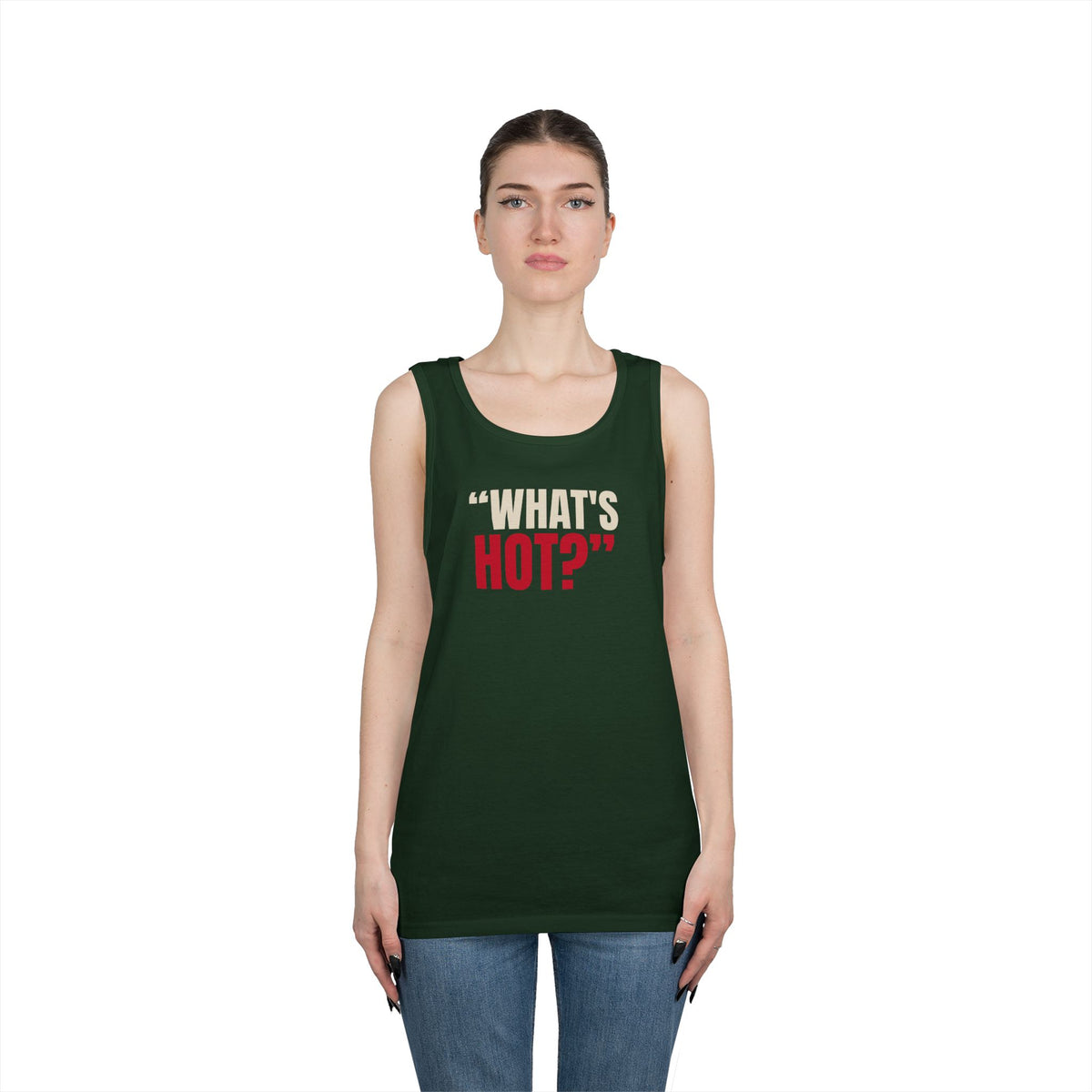 "What's Hot?" — Roulette Tank Top