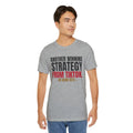 Another Winning Strategy From TikTok. — Roulette Tee (Athletic Heather, worn, front)