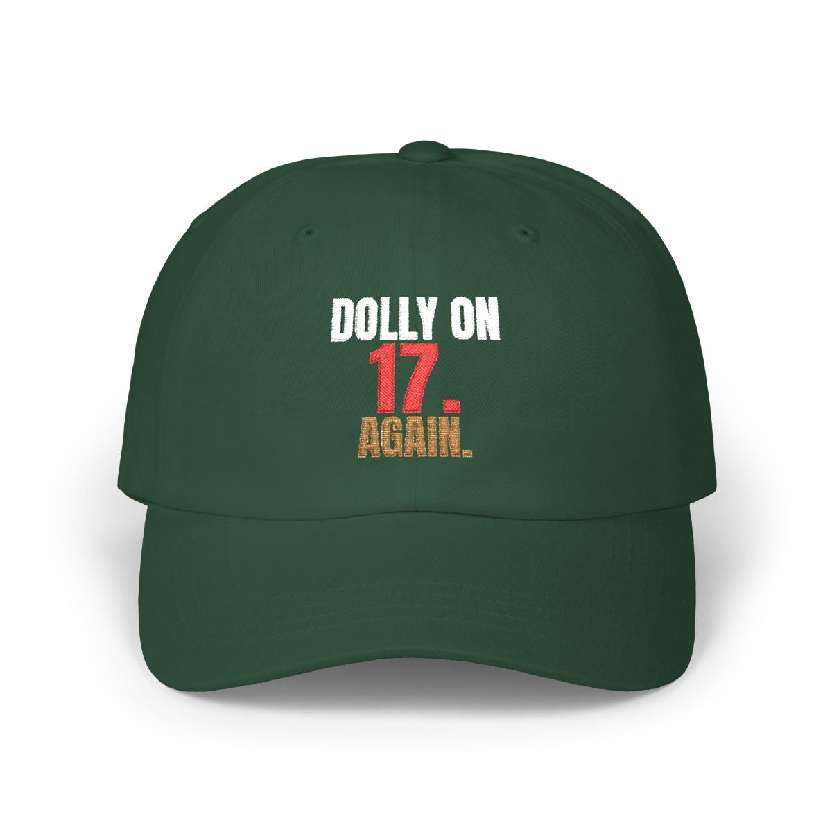 Dolly on 17. Again. — Roulette Cap (Spruce, front)